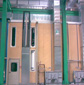 Lakirna komora s centrifugalnim ventilatorjem